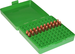 [C1224] CAJA PARA CARTUCHOS PISTOLA 100 PZAS 9MM  380 AUT 1224-00