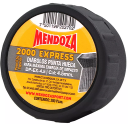[DDME4] DIABOLO MENDOZA CAL 4.5 2000 EXPRESS 200 PZAS DP-EX-4.5