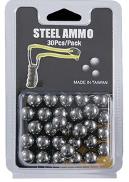 [BGPRE] BALIN ACERO GAMO DE METAL PARA RESORTERA 30PZ MK-TA