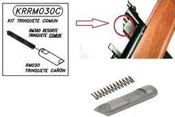[TRIRE] TRINQUETE REFACCION RIFLE MENDOZA CON RESORTE TODOS MODELOS 16