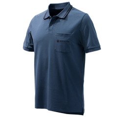 [PB471] PLAYERA BERETTA POLO AIRMESH SS BLUE ECLIPSE MP471T13540504