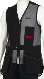 [CP5NR] CHALECO PERAZZI MODELLO HIGH-TECH NEGRO ROJO 8215RHT