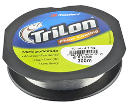 [HT23G] HILO MONOFILAMENTO TRILON P/PESCA GRIS 300M  .23MM 15HILONY836MA
