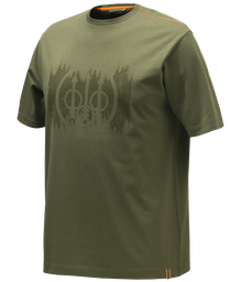 [TB542] T-SHIRT BERETTA TRIDENT DARK OLIVE TS542T1557072A