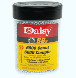 [GB060] MUNICIONES DAISY PLATEADAS BOTE C/6000 980060-904