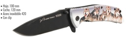 [N9500] NAVAJA LION TOOLS 4" MANGO LOBOS CLIP 9500