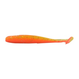 [SG430] SEÑUELO PLASTICO GIMBEL P/PESCA 100MM S3118 NARANJA PZAS 15SENUEL430CH