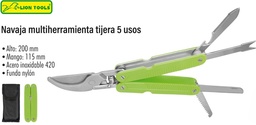 [N8588] NAVAJA LION TOOLS MULTIHERRAMIENTA 5 USOS 8588