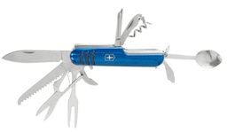 [N7070] NAVAJA LION TOOLS 13 USOS CACHA PLASTICO AZUL 7070