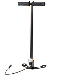 [BN3BL] BOMBA NAKASHI PARA RIFLES PCP 4500 PSI PEDAL PLEGABLE 3-BLACK