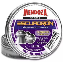 [DME08] DIABOLO MENDOZA CAL 5.5 ESCUADRON 250 PZAS MD-008