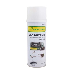 [GASBU] GAS COMBUSTIBLE LION TOOLS BUTANO N° 400 MLS 4918