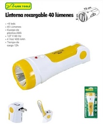 [L8864] LINTERNA LION TOOLS RECARGABLE 5WC1LED LARGO ALCANCE 8864