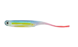 [SE433] SEÑUELO PLASTICO GIMBEL P/PESCA 100MM 5486 AMARILLO 5 PZAS 15SENUEL433CH