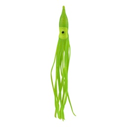 [SEG28] SEÑUELO PLASTICO GIMBEL P/PESCA OCTOPUS LUMINOSO 89MM 5 PZAS 15SENUEL328CH