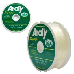 [CHA3N] HILO MONOFILAMENTO ARATY P/PESCA NATURAL 100M 0.30MM 15HILONY049MA